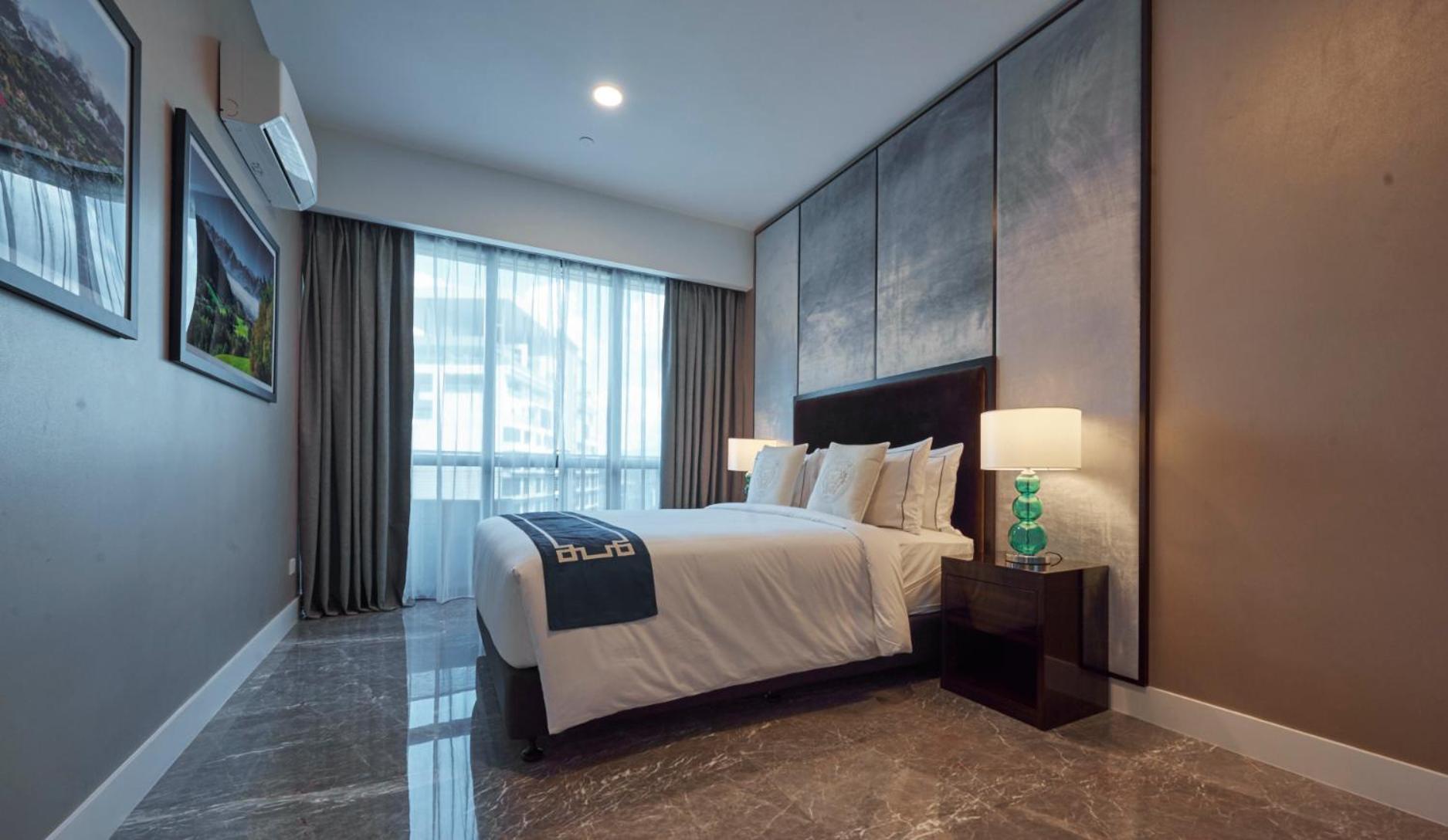 קואלה לומפור The Face Style Hotel מראה חיצוני תמונה A bedroom at the hotel